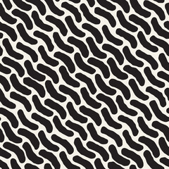 Obraz premium Vector seamless pattern. Repeating geometric elements. Stylish background design.