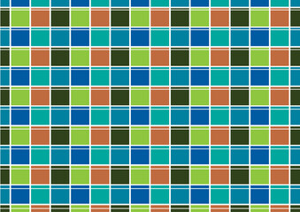 multicolored square and color palette