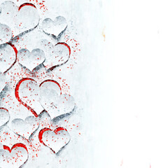 Background for publication for Valentine's Day
