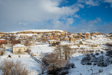 Dogantarla Village near Guzelyurt Town  in Aksaray of Turkey