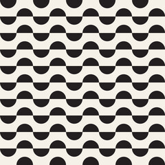 Vector seamless pattern. Repeating geometric elements. Stylish background design.