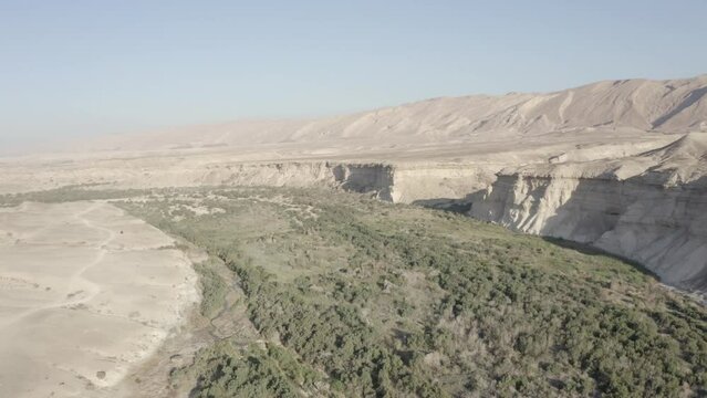 Aerial view over Negev desert

Ein zin, contaminated desert springs, Negev desert, Israel
