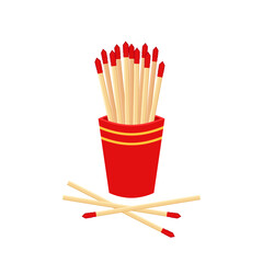 Seam-Si, Chi-Chi Sticks or fortune sticks vector, Shake for future fore.(horoscope style Thailand)