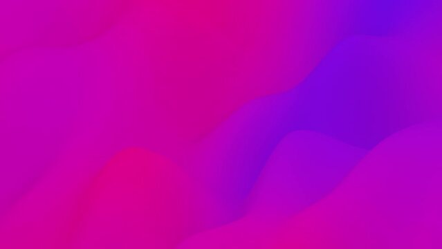 Pink and Blue Gradient 3D Waves