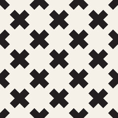 Fototapeta premium Vector seamless pattern. Repeating geometric elements. Stylish background design.