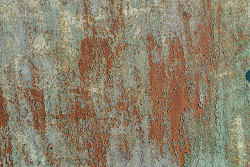 rusty iron green paint Texture