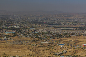 Aerial view of Mekele, Ethiopia