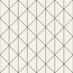 Vector seamless pattern. Repeating geometric elements. Stylish background design.