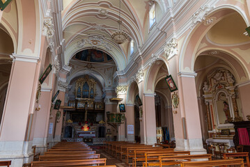 Capracotta, Molise, Italy. Church of S. M. Assunta.