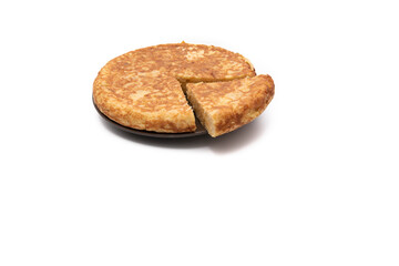 Potato omelette, known as 