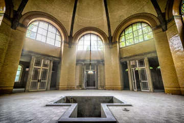 Fototapete Altes Krankenhaus Beelitz Beelitz Heilstätte - Badehaus Männerklinik