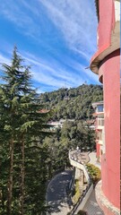 lift in the mountains