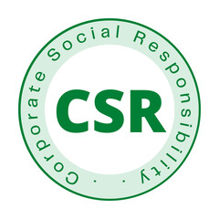 CSR corporate social responsibility symbol