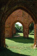 Ruins of Eldena Abbey (Hilda Abbey) - is a former Cistercian monastery near the present town of Greifswald in Mecklenburg-Vorpommern, Germany.