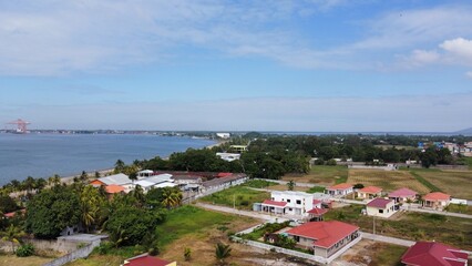 Fototapeta na wymiar Puerto Cortés Honduras