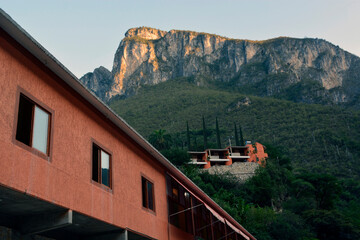 bridge in the mountains