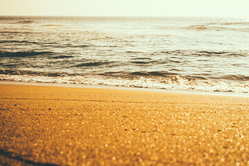 sunset at the beach