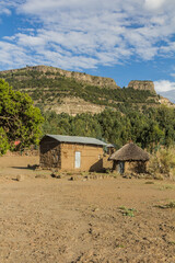 Rural house near Lalibela, Ethiopia