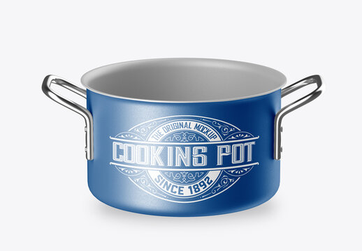 Cooking Pot Mockup