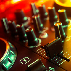 Dj nightclub deejay party