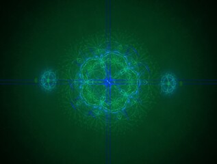 Imaginatory fractal abstract background Image
