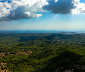 Obraz premium view from the hill