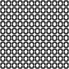 pattern seamless fabric textile geometry black white vector 