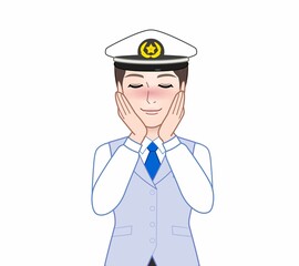 タクシー運転手の女性