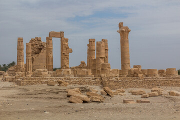 Ancient temple Soleb ruins, Sudan