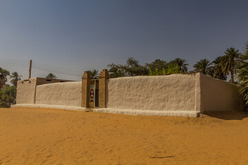 Traditional Nubian house in Sudan