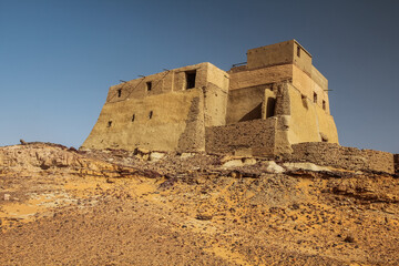 Throne Hall building of the Old Dongola deserted town, Sudan