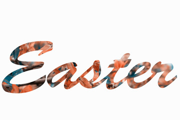 easter lettering