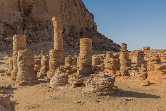 Temple of Amun at Jebel Barkal near Karima, Sudan