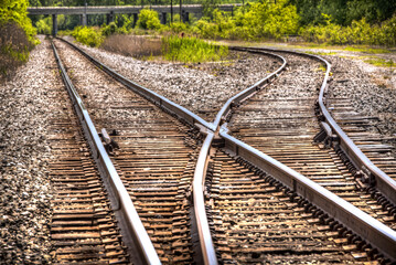 Railroad Switch siding  to local customers