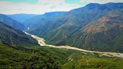 Fototapeta premium Cañon del Chicamocha - Santander - Colombia 1
