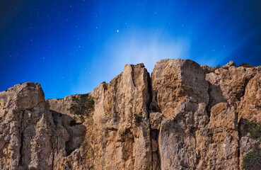 Mgiebah Cliffs and Starry Skies