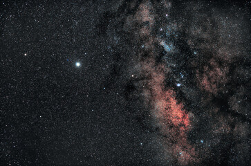 Jupiter and the Sagittarius Great Star Cloud