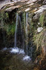 Waterfall in the Limekiln Canyon Trail