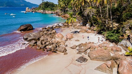 Brazil beach - Rio de Janeiro - Ilha Grande, adventurer's beach