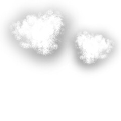 White clouds