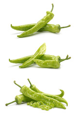 green chili peppers