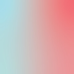 Pastel pink, and blue color gradient background. square background