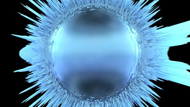 Generative Art 1024: Abstract video background (Loop).