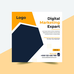 Digital Social Media Post