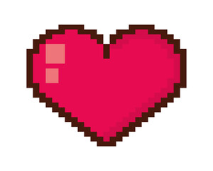 love heart pixel