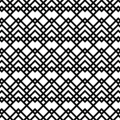 Vector seamless pattern. Modern stylish abstract texture. Batik background modern