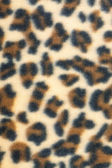 Cloth leopard pattern texture.