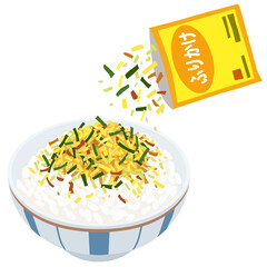 ふりかけご飯