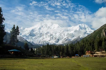 Crédence de cuisine en verre imprimé Nanga Parbat Mont Nanga Parbat Himalaya