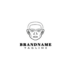 avatar logo icon design template vector human